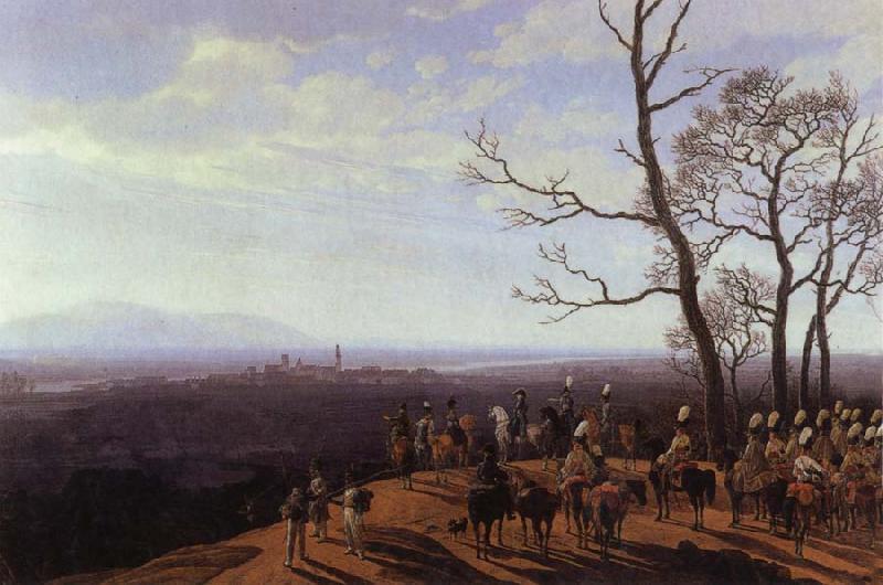 Wilhelm von Kobell The Siege of Kosel Sweden oil painting art
